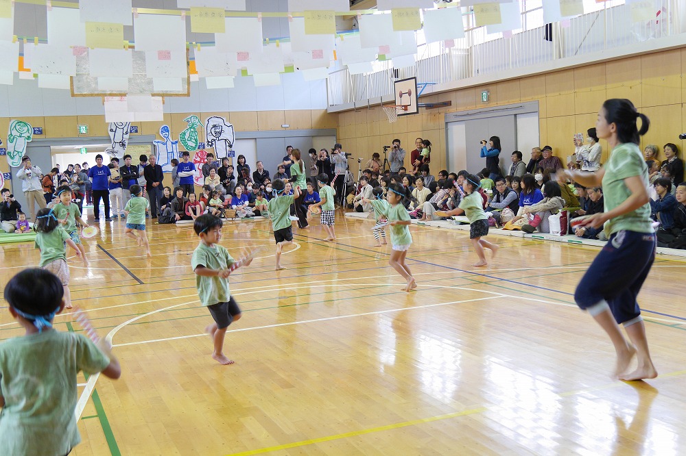 運動会　エイサー