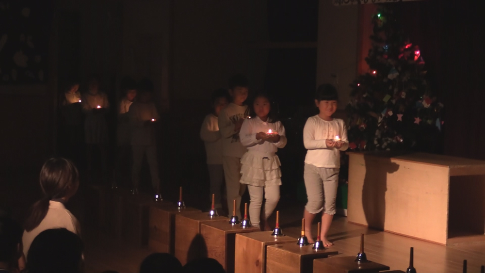 クリスマス会　とんぼ組ハンドベル